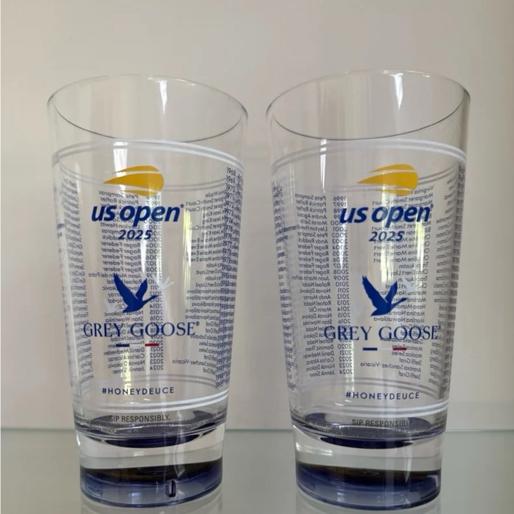 US Open 2025 Grey Goose Cups